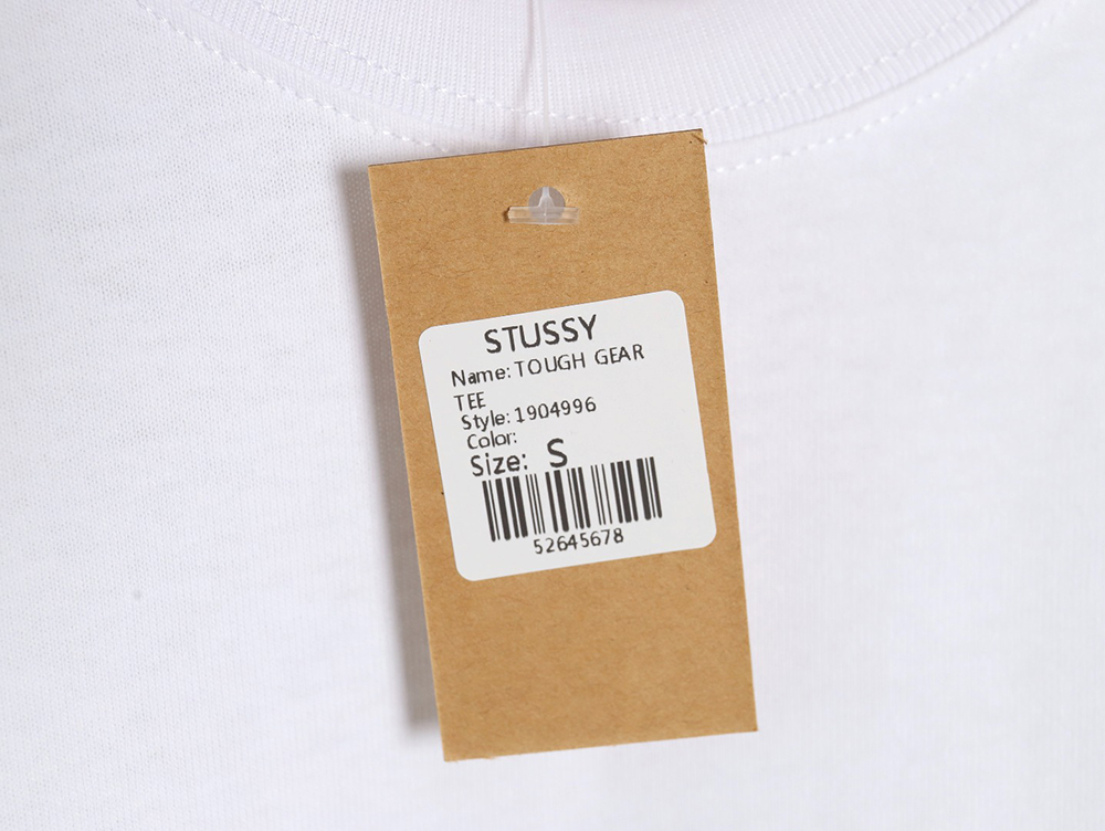 Stussy 24SS four-leaf clover printed short-sleeved T-shirt TSK1