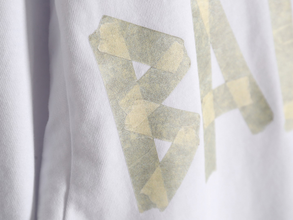 Balenciaga 24SS Masking Tape Short Sleeve T-Shirt