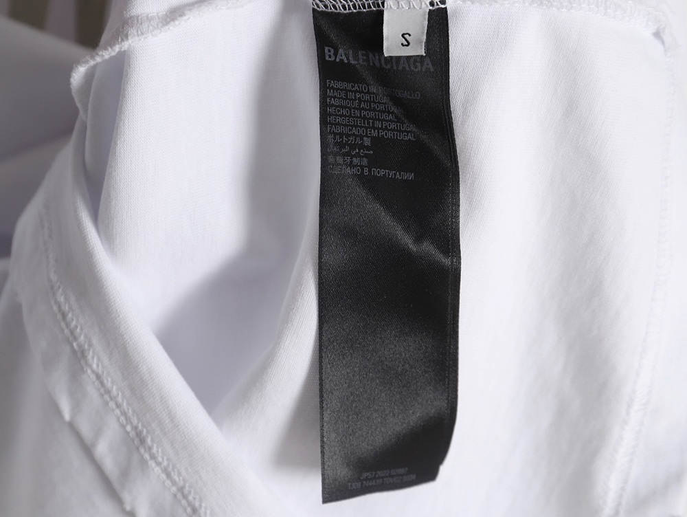 Balenciaga 24SS Masking Tape Short Sleeve T-Shirt