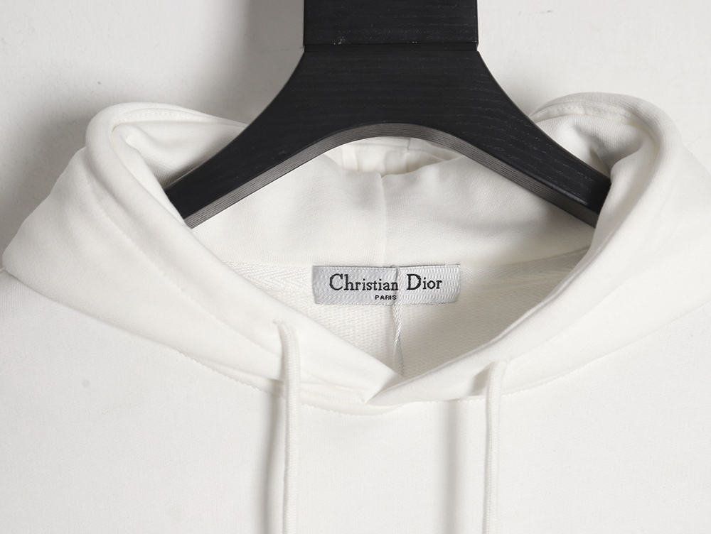 Dior 24SS small flower embroidered hooded sweatshirt