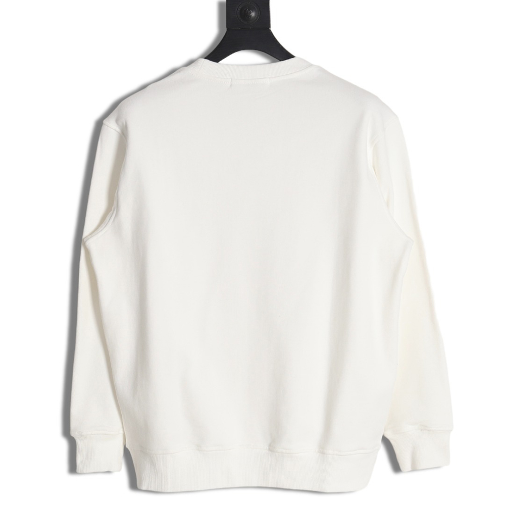 Dior 24SS floral print crew neck sweatshirt