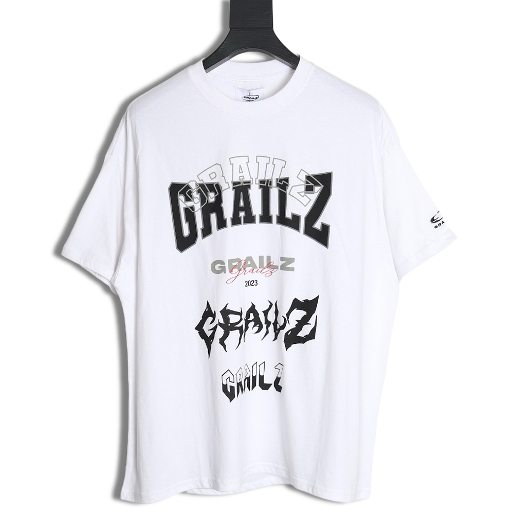 Grailz 24SS Sanskrit printed short-sleeved T-shirt