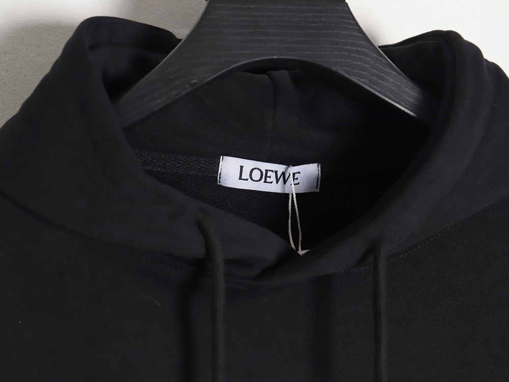 Loewe 24SS large letter print hooded sweatshirt TSK2