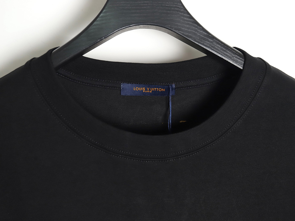 Louis Vuitton 24ss graffiti logo printed short-sleeved T-shirt