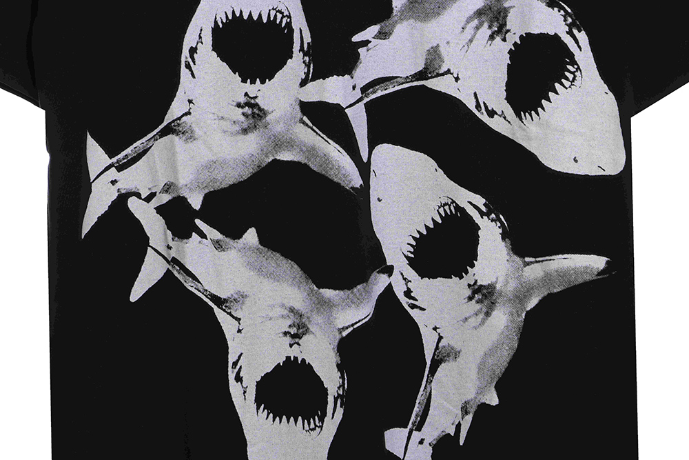 Amiri great white shark print