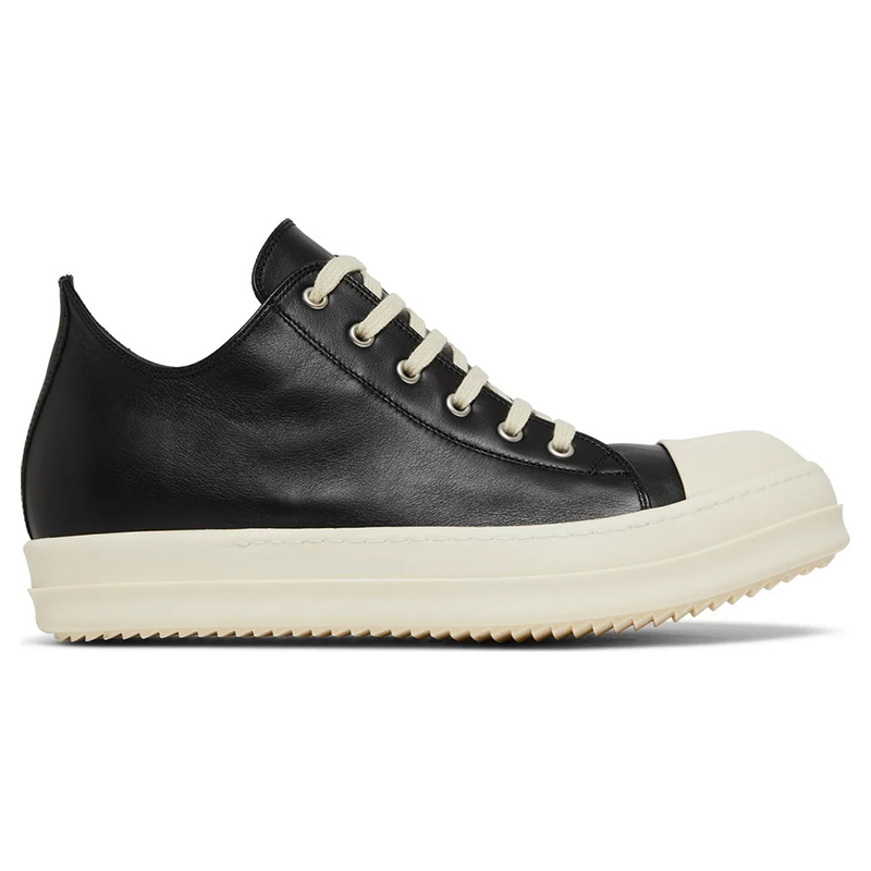 Rick Owens Strobe Leather Low 