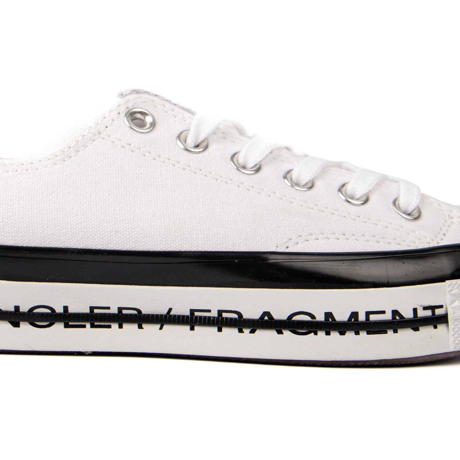 Fragment Design x Moncler x Chuck 70 Low ''White''