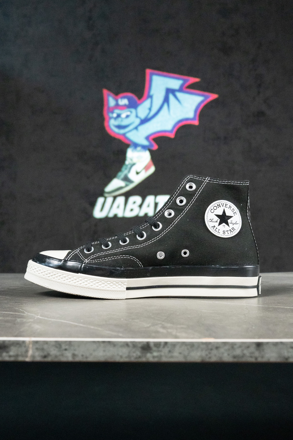 Fragment Design x Moncler x Chuck 70 High ''Black''