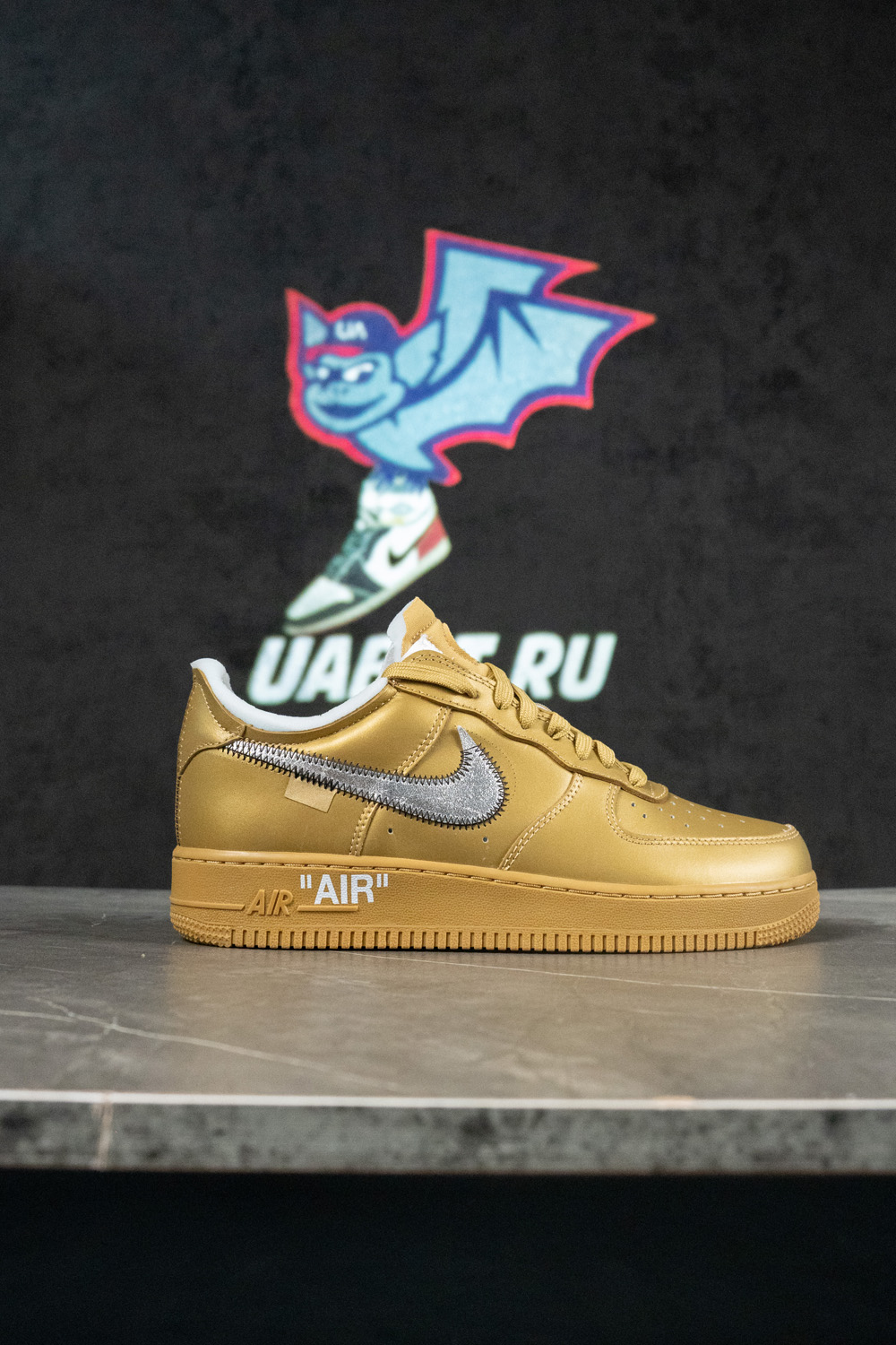 OFF WHITE & Nike Air Force 1 Low Gold