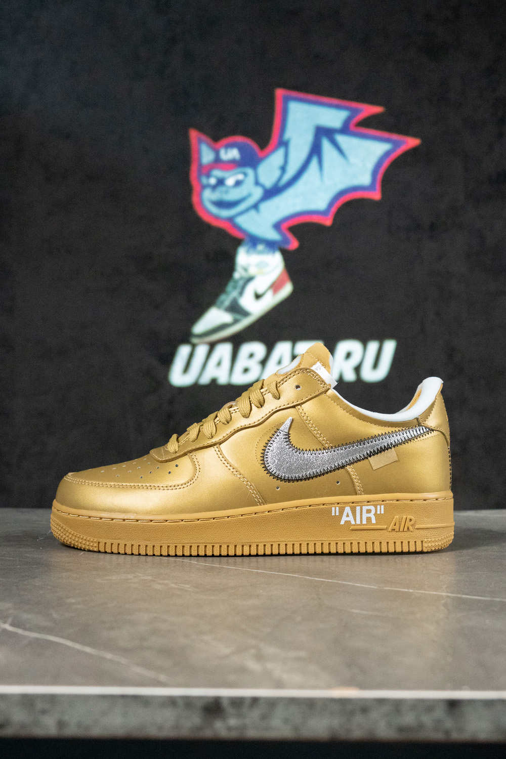 OFF WHITE & Nike Air Force 1 Low Gold