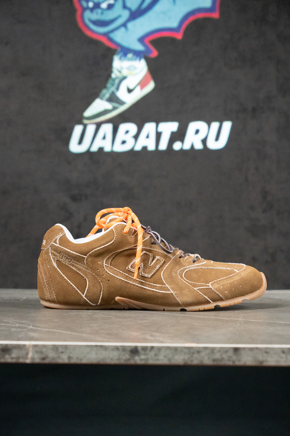 New Balance X Miu Miu 530 SL suede sneakers