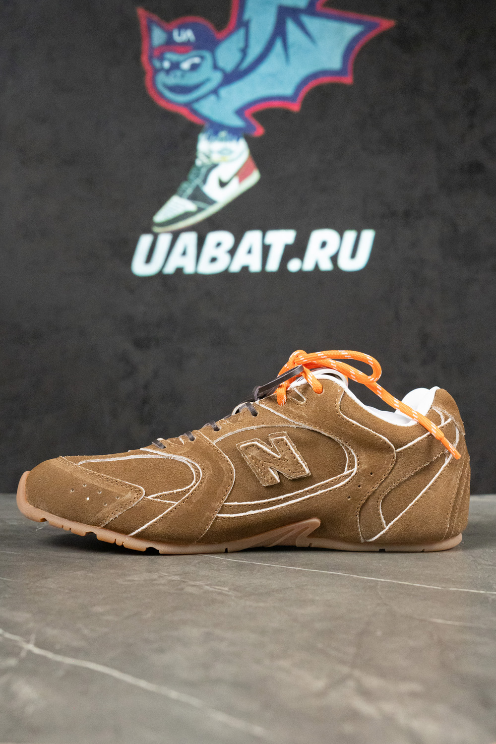 New Balance X Miu Miu 530 SL suede sneakers