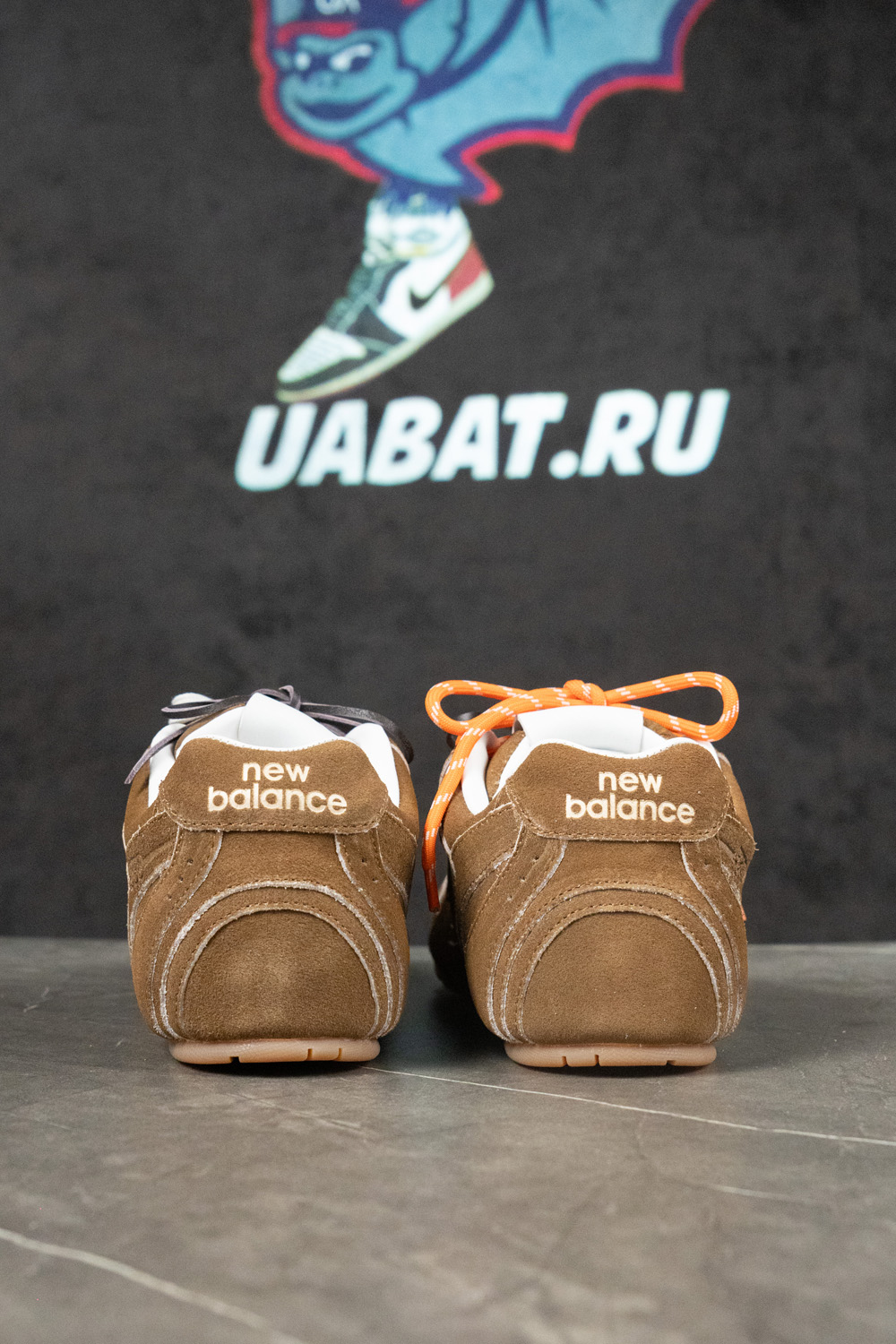 New Balance X Miu Miu 530 SL suede sneakers