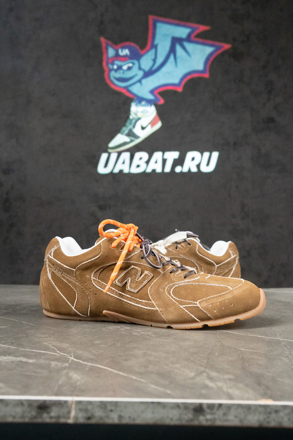 New Balance X Miu Miu 530 SL suede sneakers
