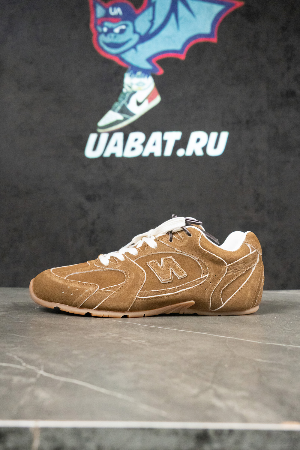 New Balance X Miu Miu 530 SL suede sneakers