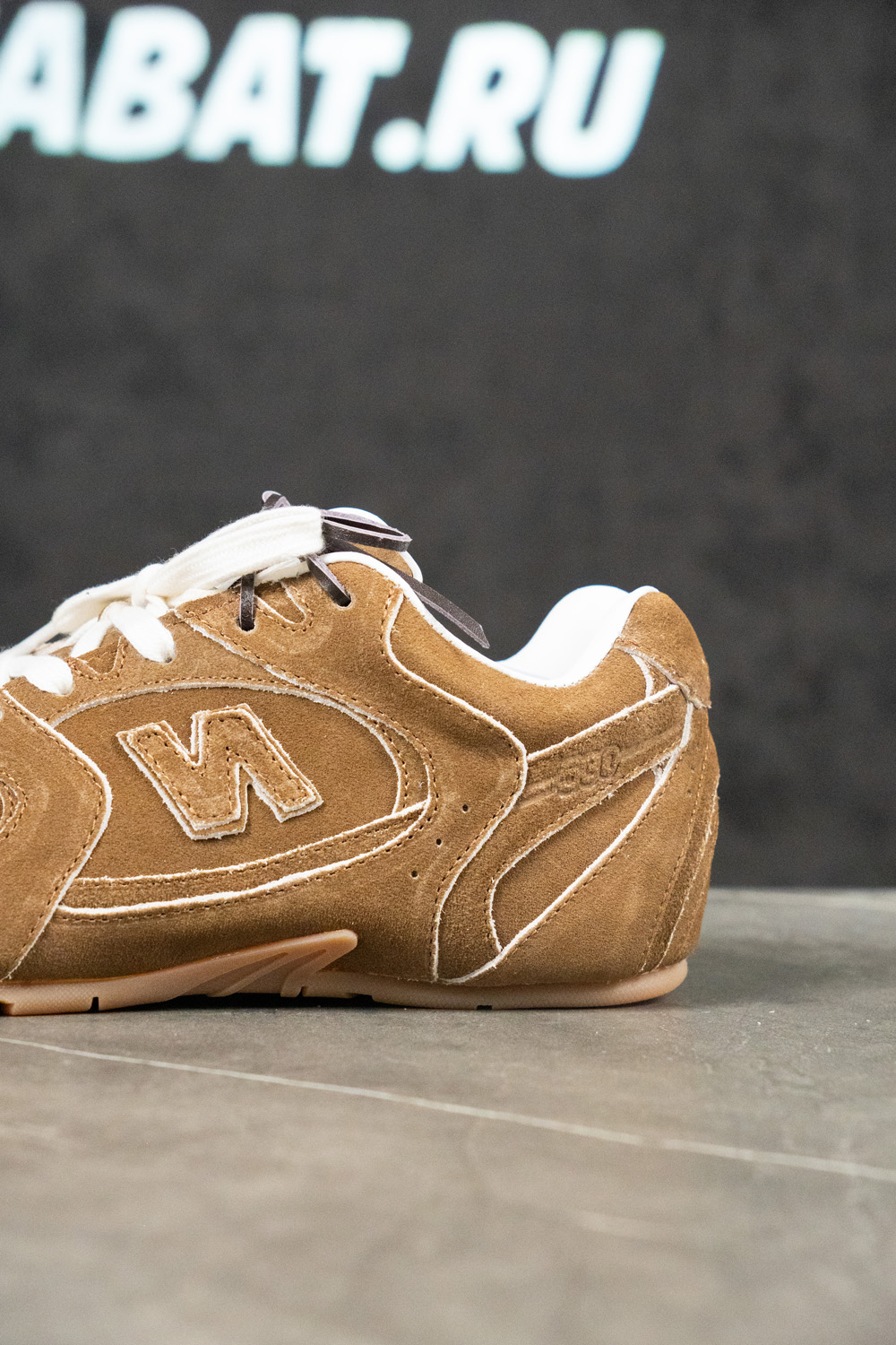 New Balance X Miu Miu 530 SL suede sneakers
