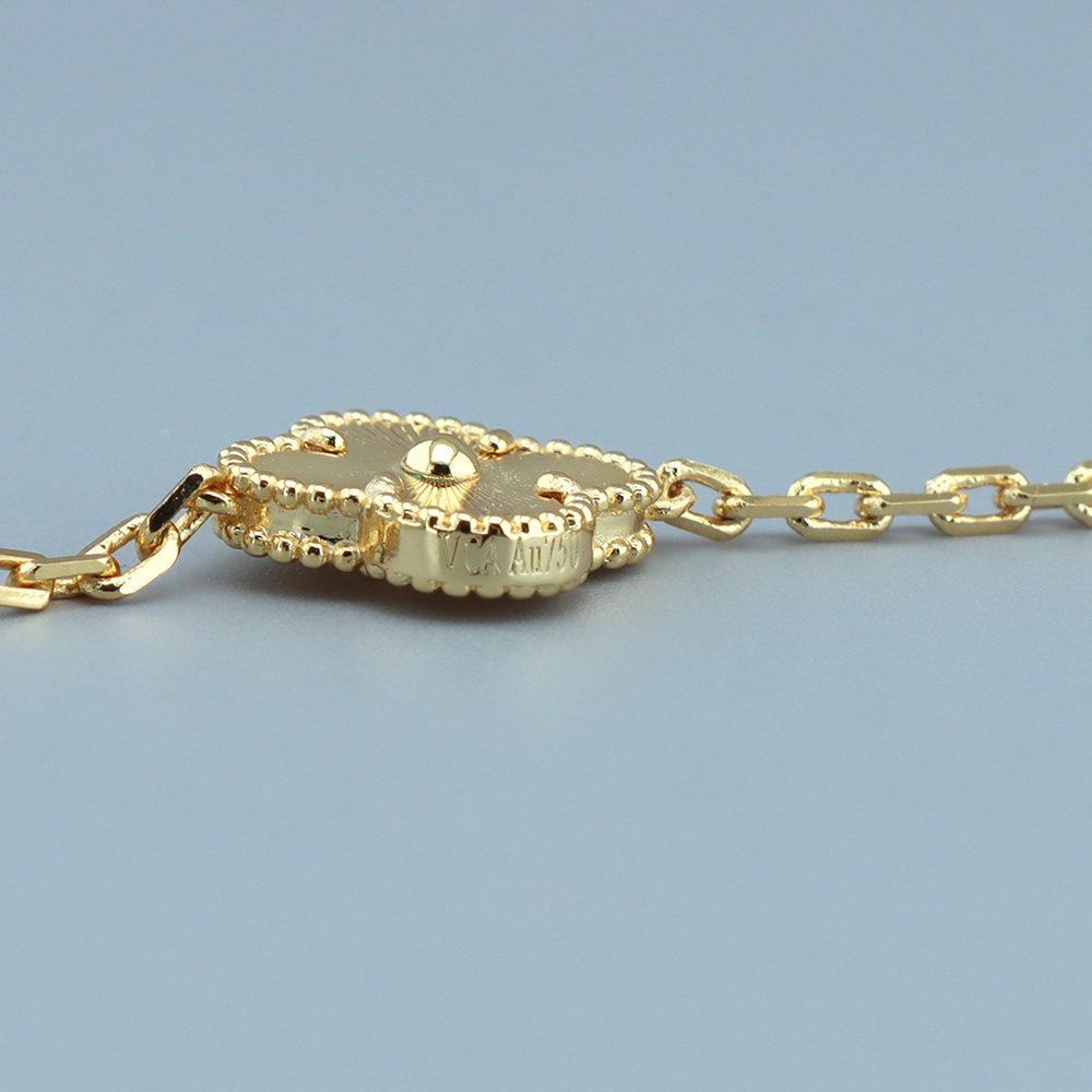 Van Cleef & Arpels Vintage Alhambra necklace, 10 motifs