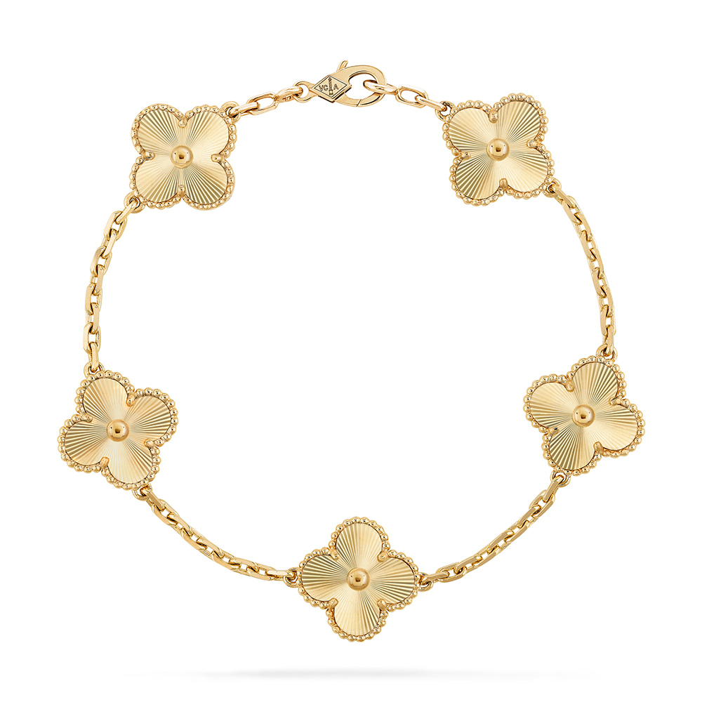 Van Cleef & Arpels Vintage Alhambra bracelet 5 motifs