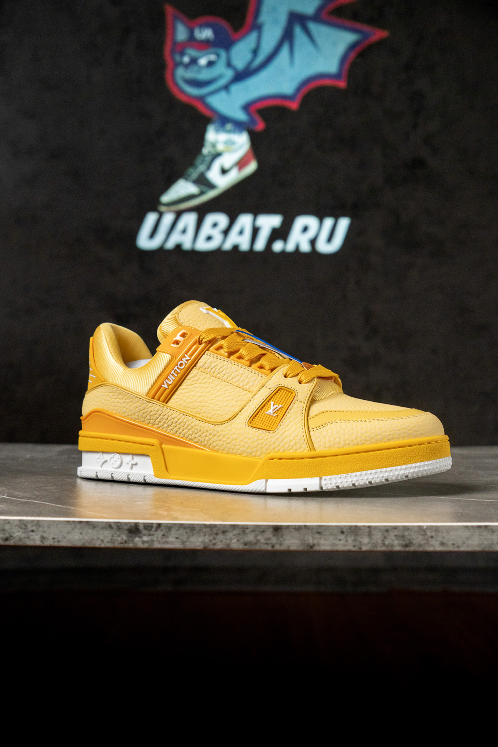 Louis Vuitton LV Trainer Yellow White