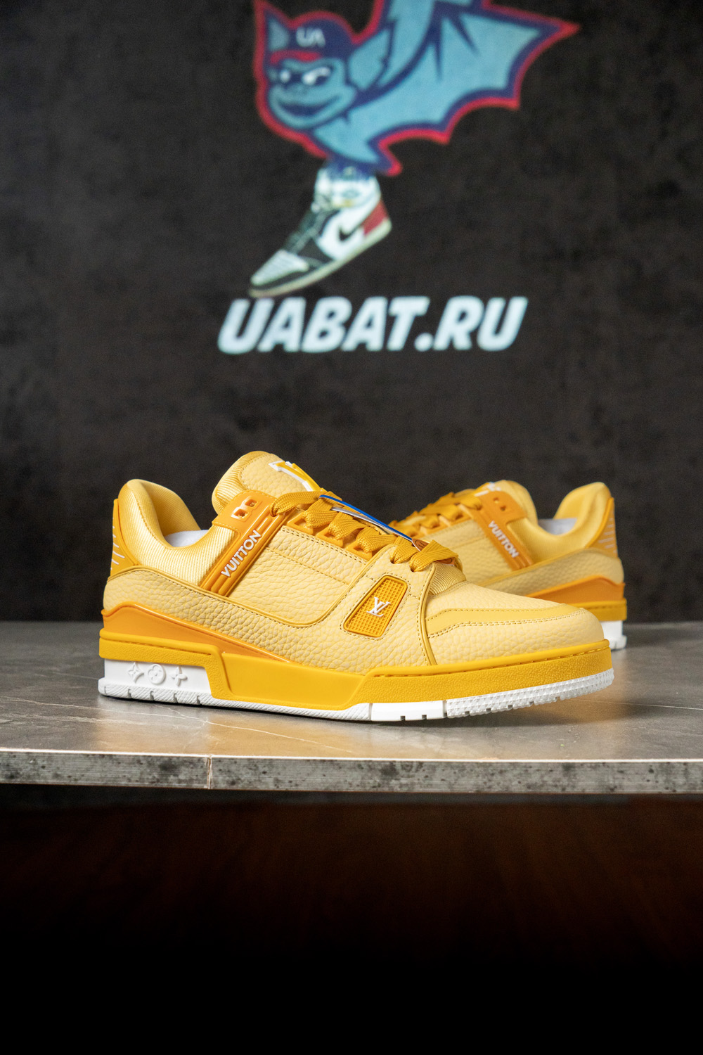 Louis Vuitton LV Trainer Yellow White