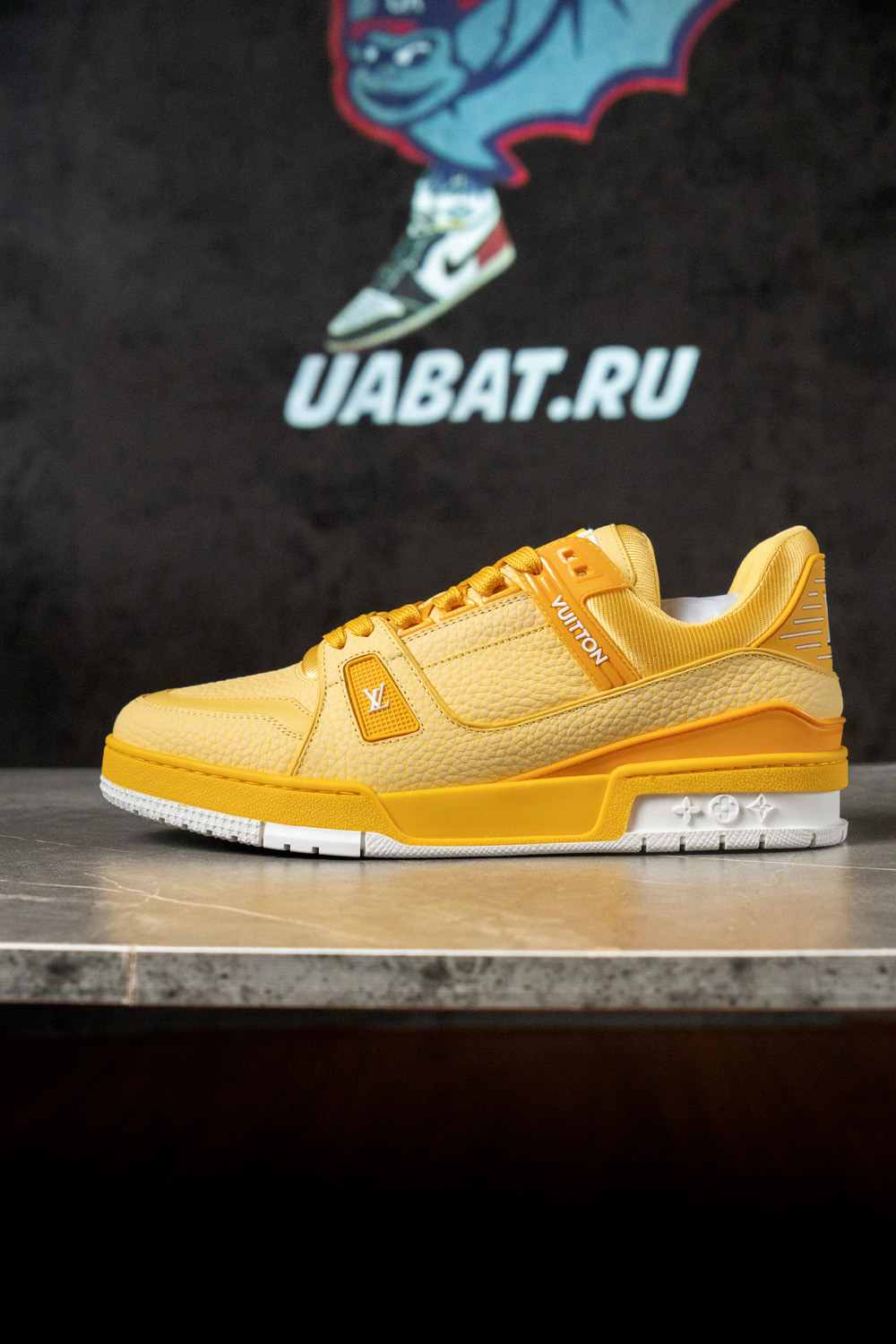 Louis Vuitton LV Trainer Yellow White