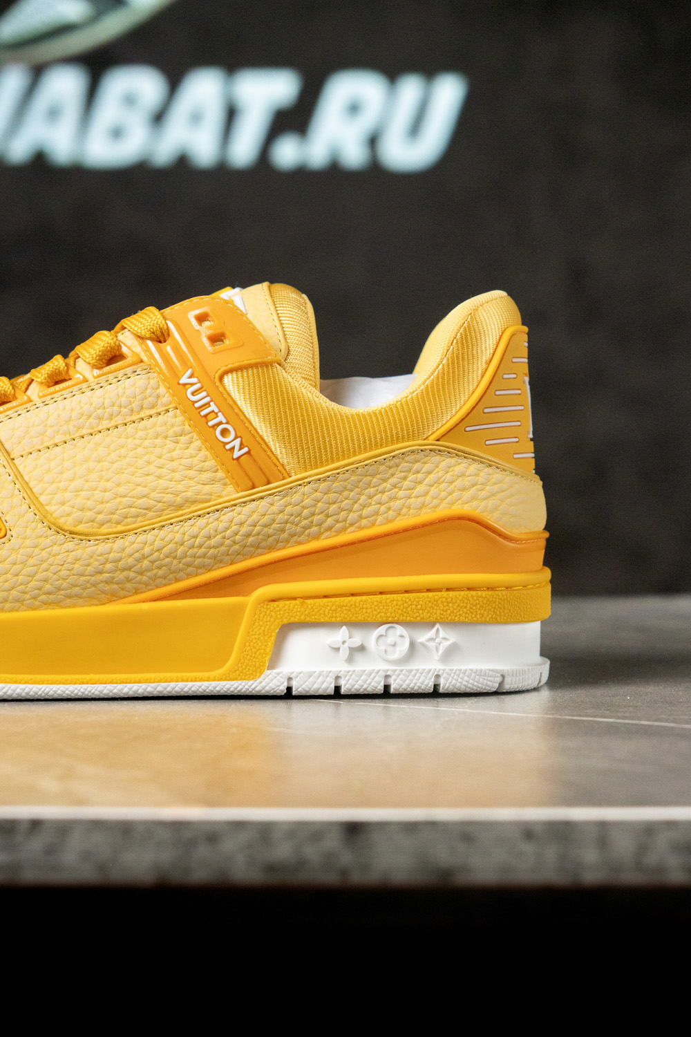 Louis Vuitton LV Trainer Yellow White