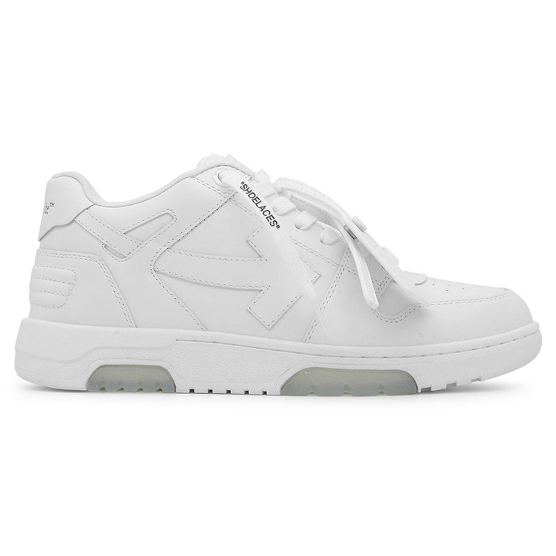Off-White Out Of Office Calf Leather Triple White