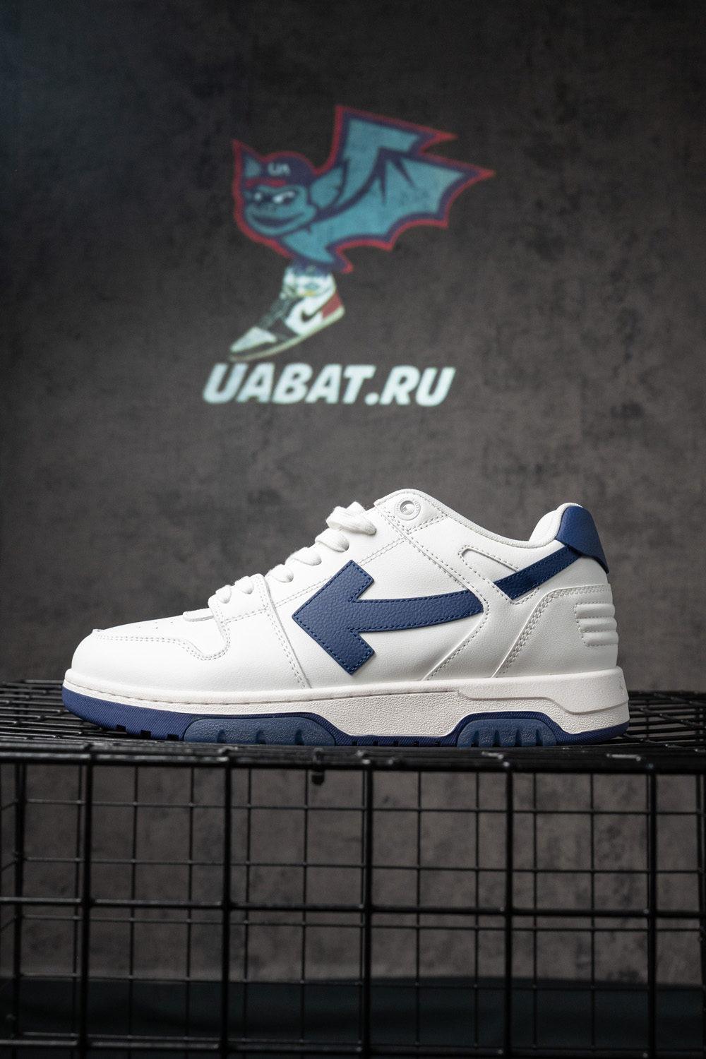 Off-White Out of Office ''White Navy Blue''