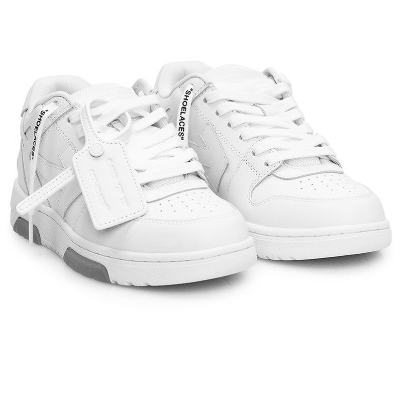 Off-White Out Of Office Calf Leather Triple White