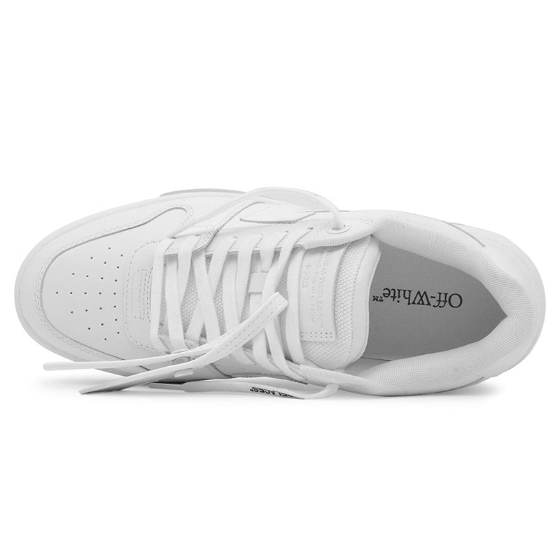 Off-White Out Of Office Calf Leather Triple White