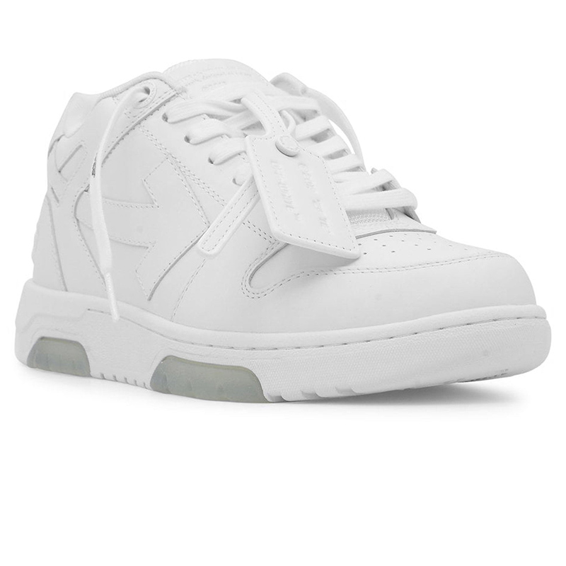 Off-White Out Of Office Calf Leather Triple White