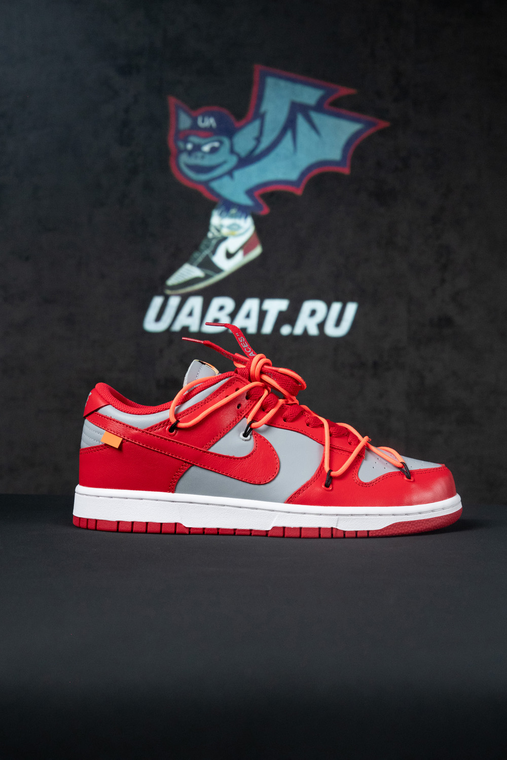 Off-White x Dunk Low 'University Red'