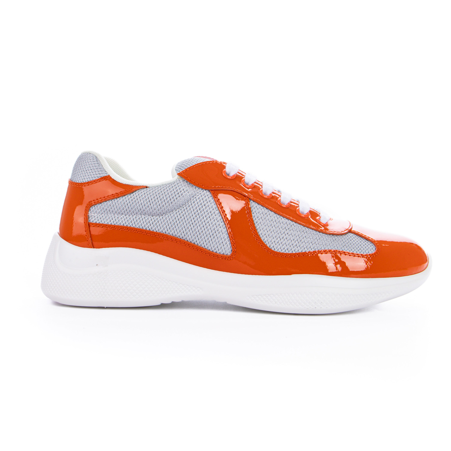 Prada America's Cup sneakers "Pumpkin"