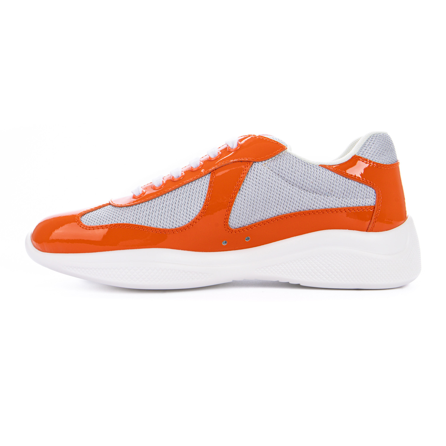 Prada America's Cup sneakers "Pumpkin"