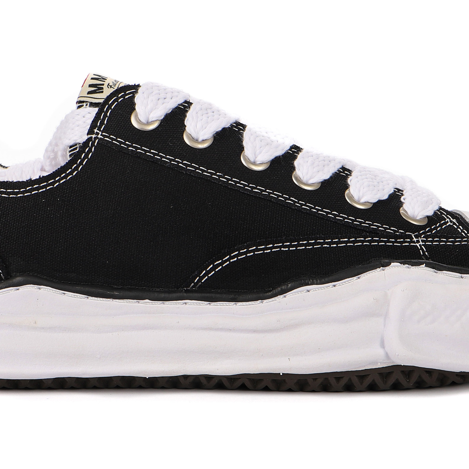 MAISON MIHARA YASUHIRO Peterson Original Canvas Low-Top Sneakers Black