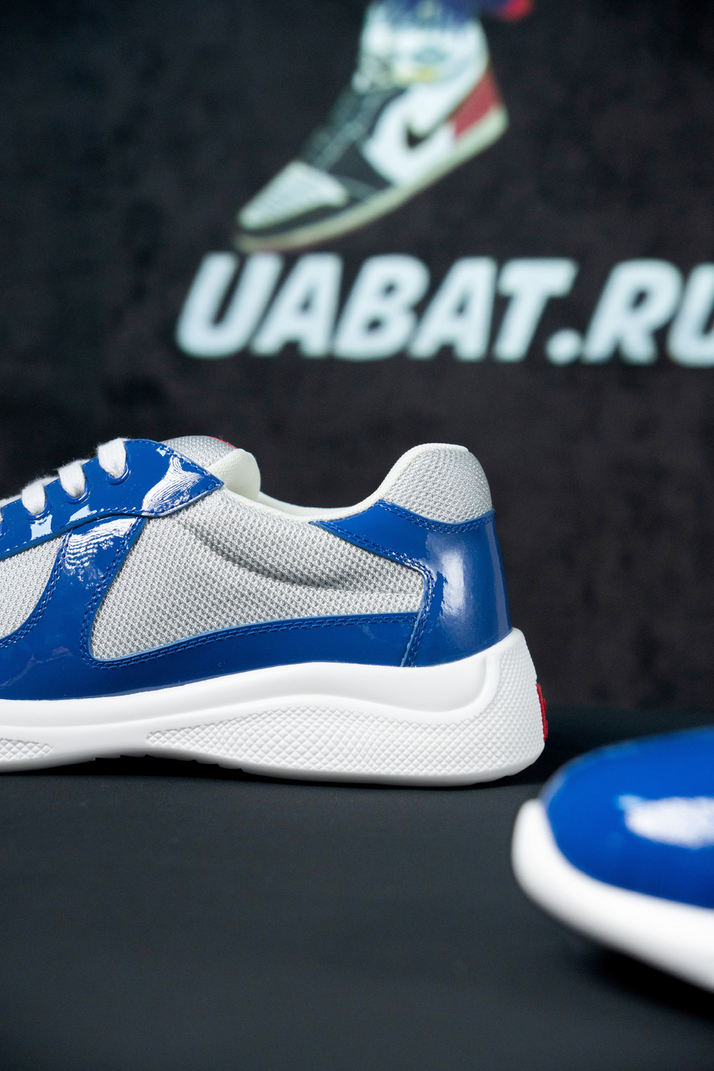 Prada America's Cup sneakers "Blue"
