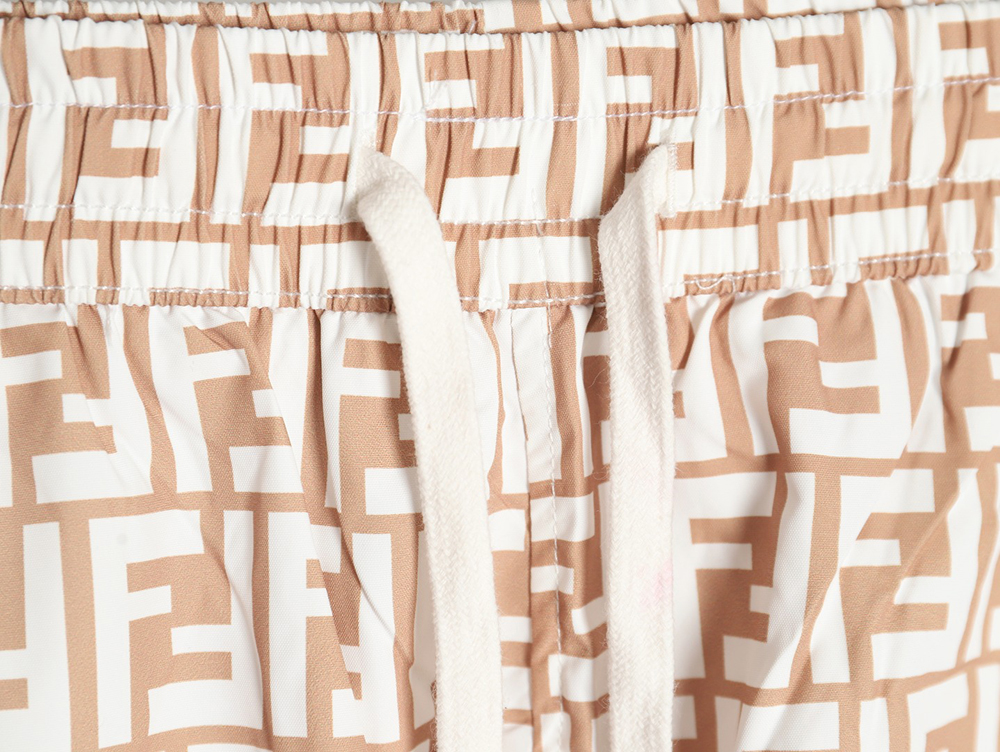 Fendi classic FF full Indonesian dragon shorts