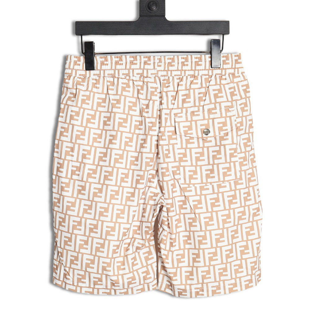 Fendi classic FF full Indonesian dragon shorts