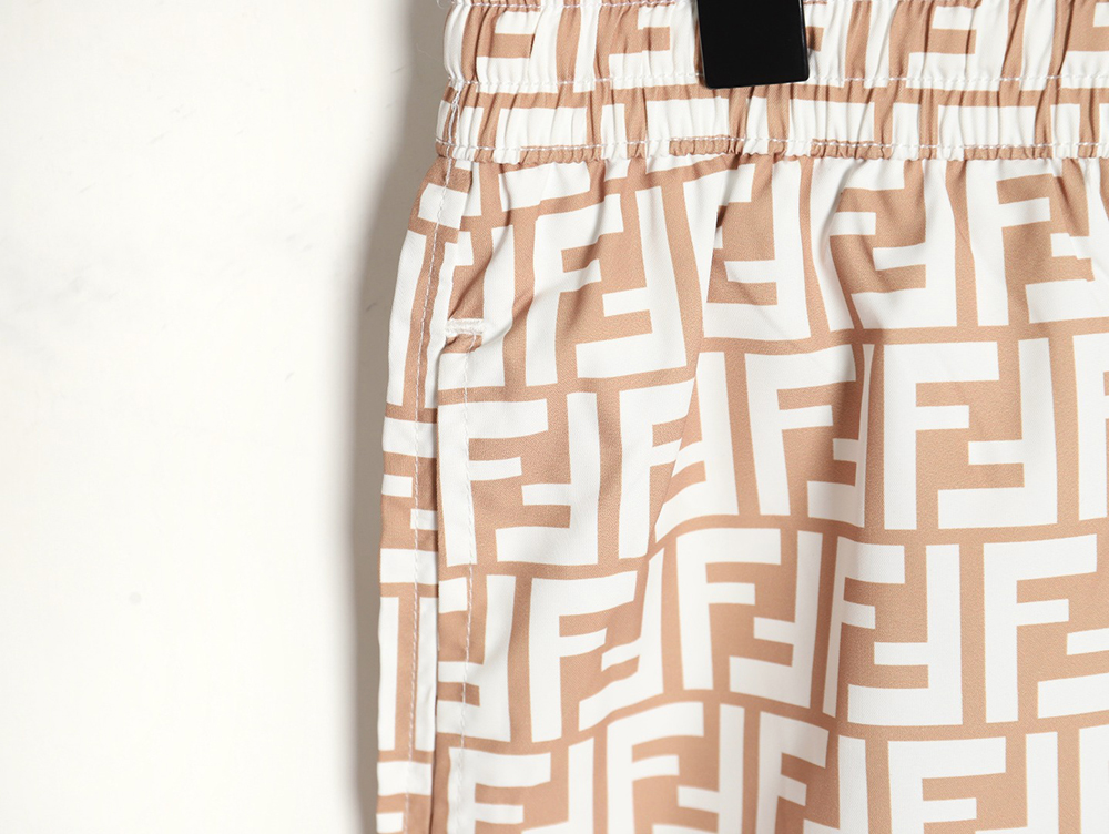 Fendi classic FF full Indonesian dragon shorts