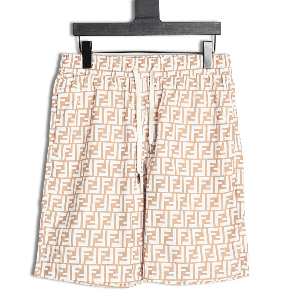 Fendi classic FF full Indonesian dragon shorts