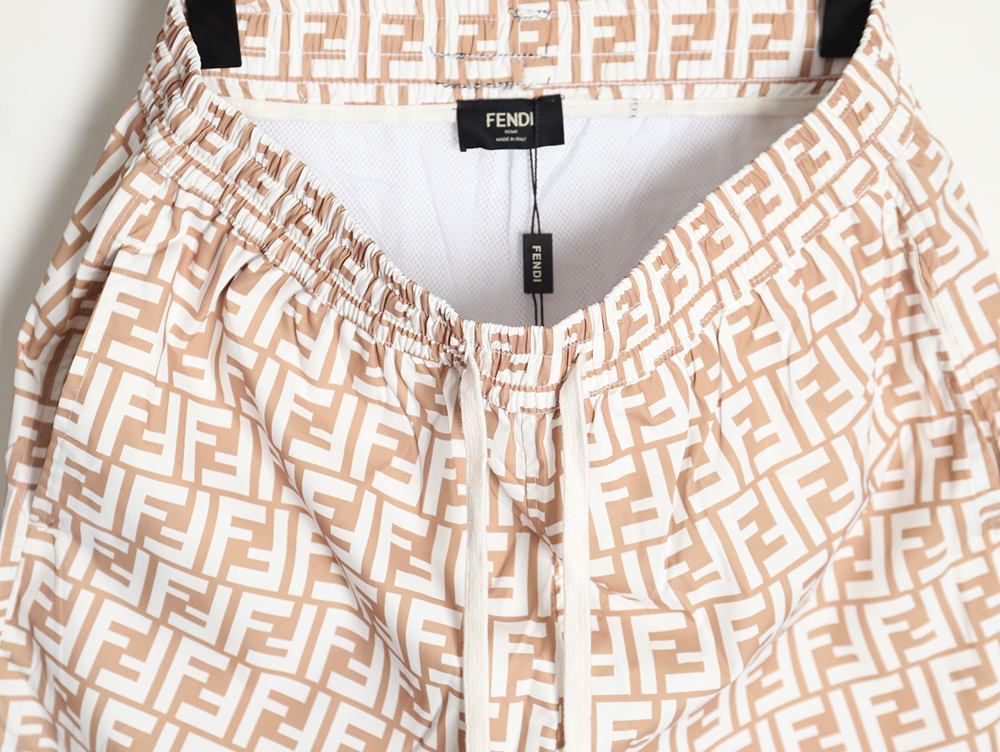 Fendi classic FF full Indonesian dragon shorts