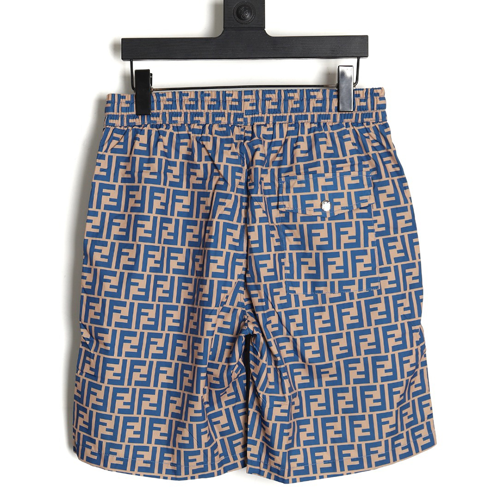Fendi classic FF full Indonesian dragon shorts TSK1