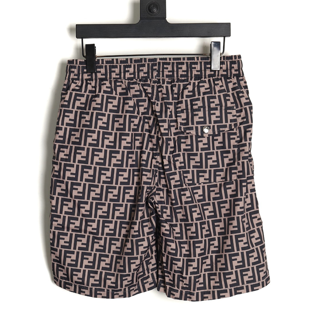 Fendi classic FF full Indonesian dragon shorts TSK2