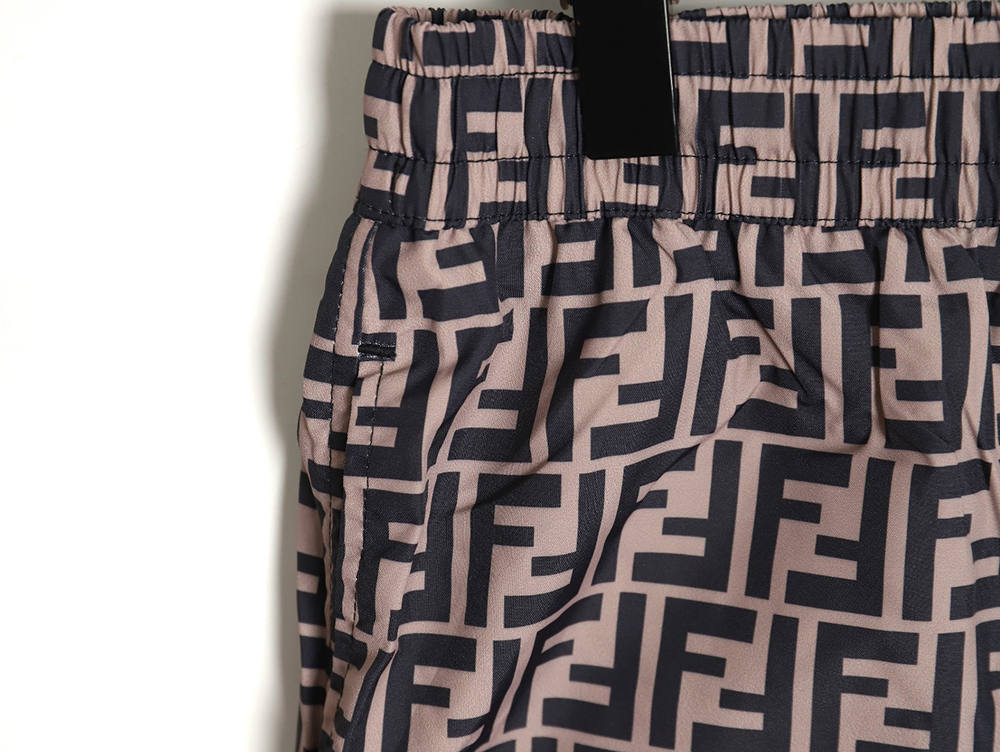 Fendi classic FF full Indonesian dragon shorts TSK2
