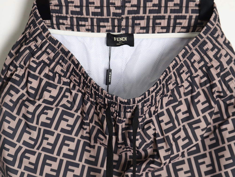 Fendi classic FF full Indonesian dragon shorts TSK2