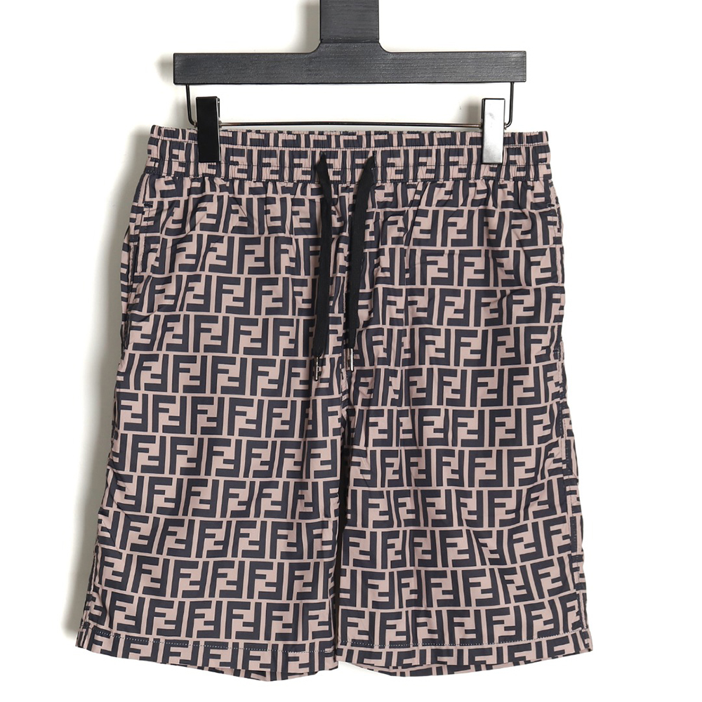 Fendi classic FF full Indonesian dragon shorts TSK2