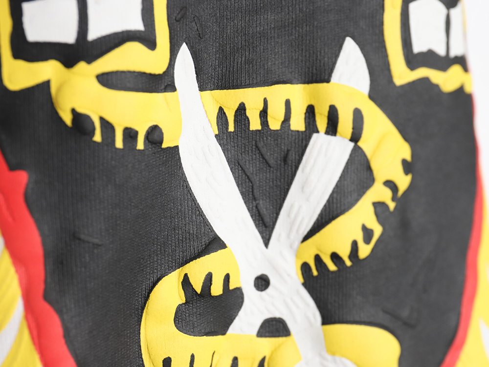 Balenciaga Scissors foam print short sleeves