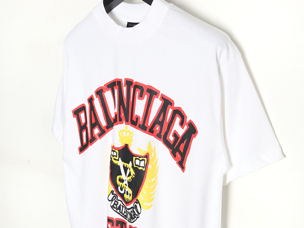 Balenciaga Scissors foam print short sleeves