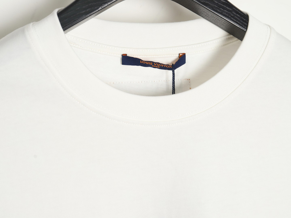 Louis Vuitton Dragon Year Series Tamron Letter Printed Short Sleeve T-shirt