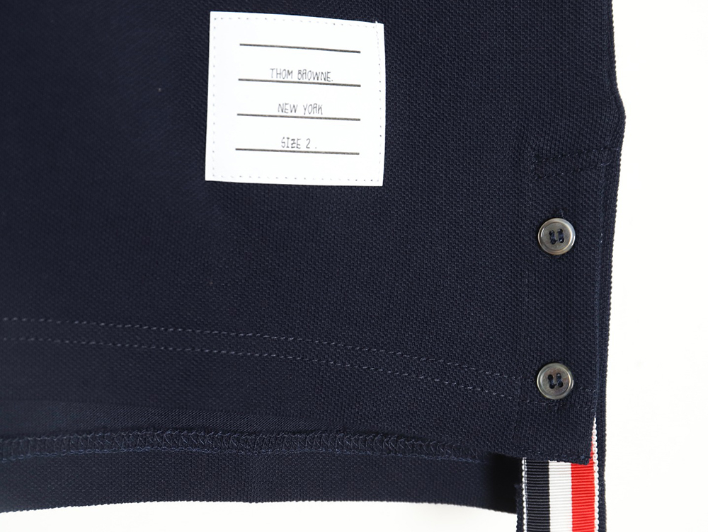 Thom Browne classic four-bar short sleeve TSK2